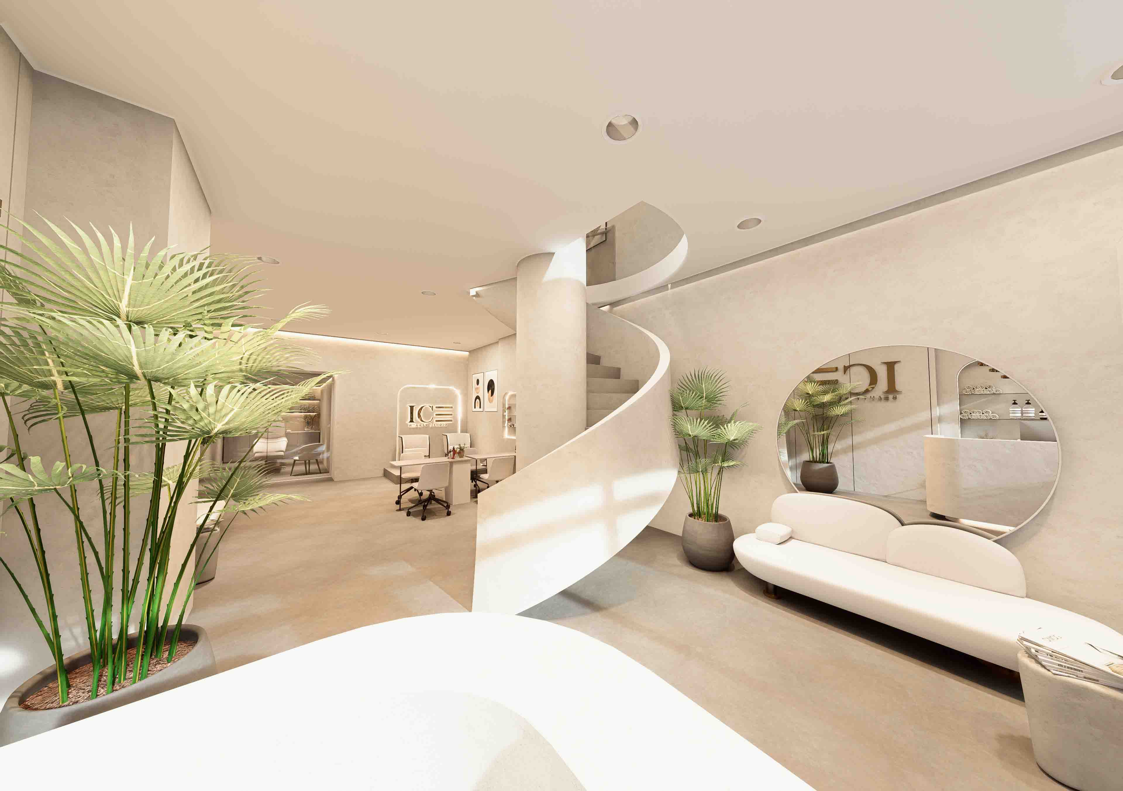 Iluminación y mobiliario: detalle de diseño interior y confort