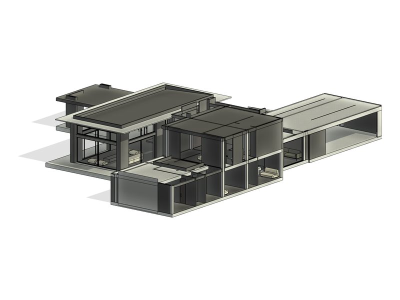 Casa campestre en Pereira, modelo 3D